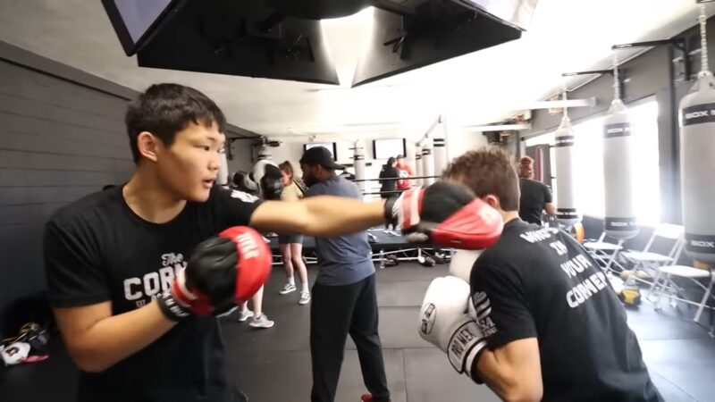 Sparring in Boxing